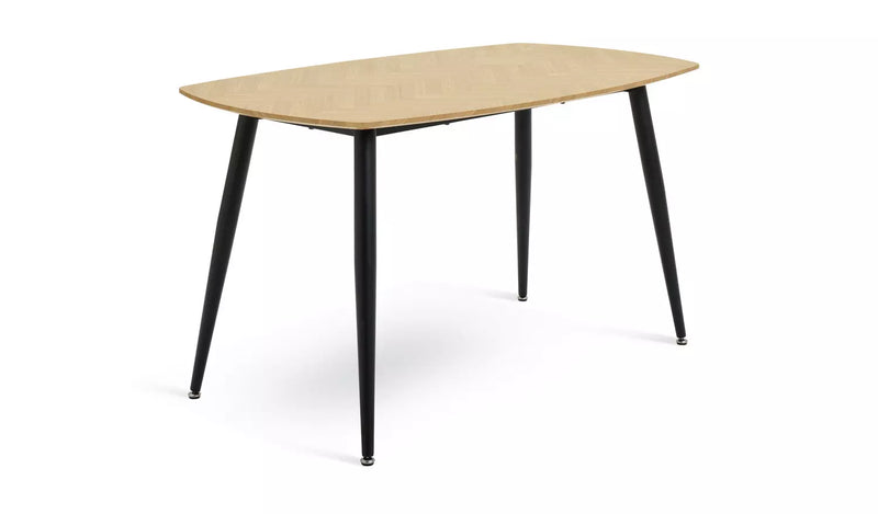 Cobin 4 Seater Dining Table - Natural 17049325 (OpenBox- See T's & C's for details)