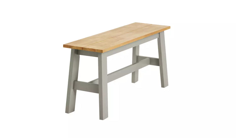 Chicago Solid Wood Dining Bench - Grey 17515646 (OpenBox- See T's & C's for details)