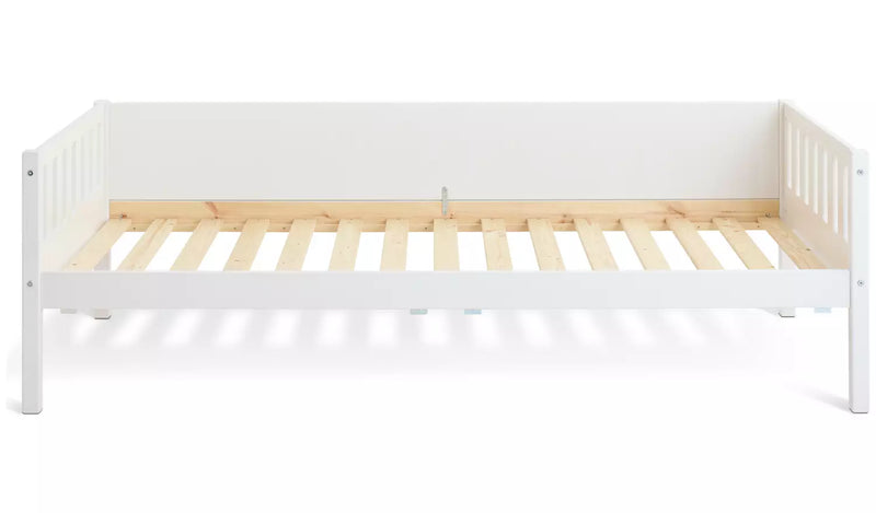 Kids Ronnie Single Day Bed - White 17570375 (OpenBox- See T's & C's for details)