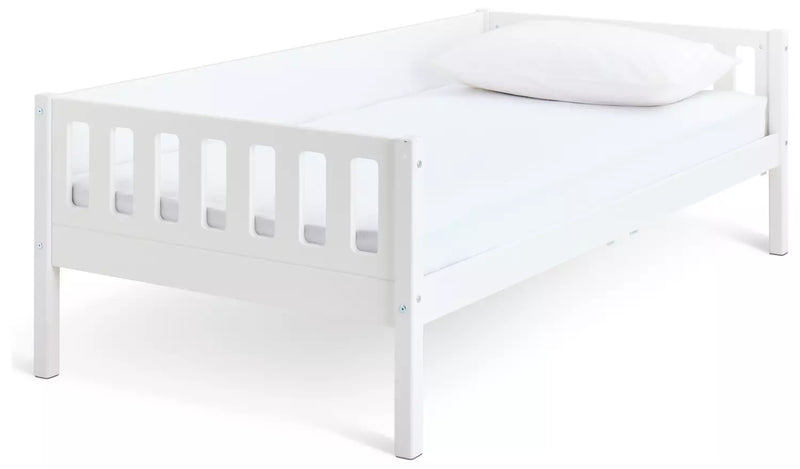 Kids Ronnie Single Day Bed - White 17570375 (OpenBox- See T's & C's for details)