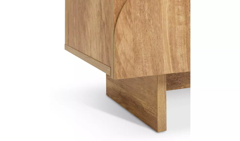 Yassica 2 Door 1 Drawer TV Unit - Oak 17857122 (OpenBox- See T's & C's for details)