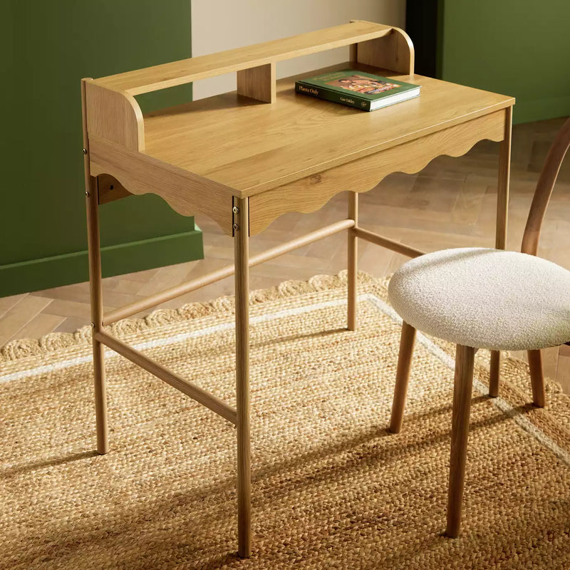 Habitat Matilda Office Desk - Natural 17916393 (Open Box- See T's & C's for details)