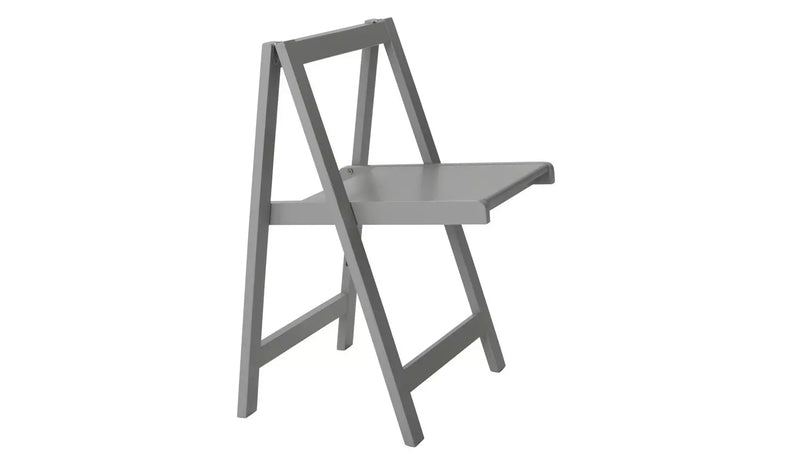 Butterfly Ext Grey Dining Table & 4 Grey Chairs 18461634 (OpenBox- See T's & C's for details)