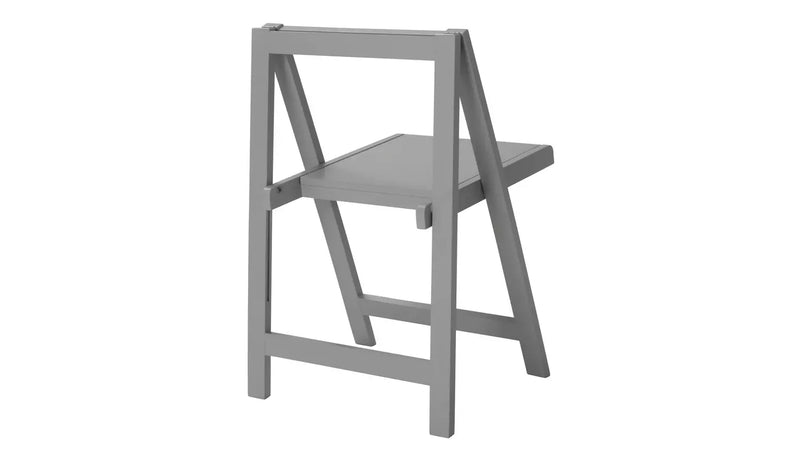 Butterfly Ext Grey Dining Table & 4 Grey Chairs 18461634 (OpenBox- See T's & C's for details)