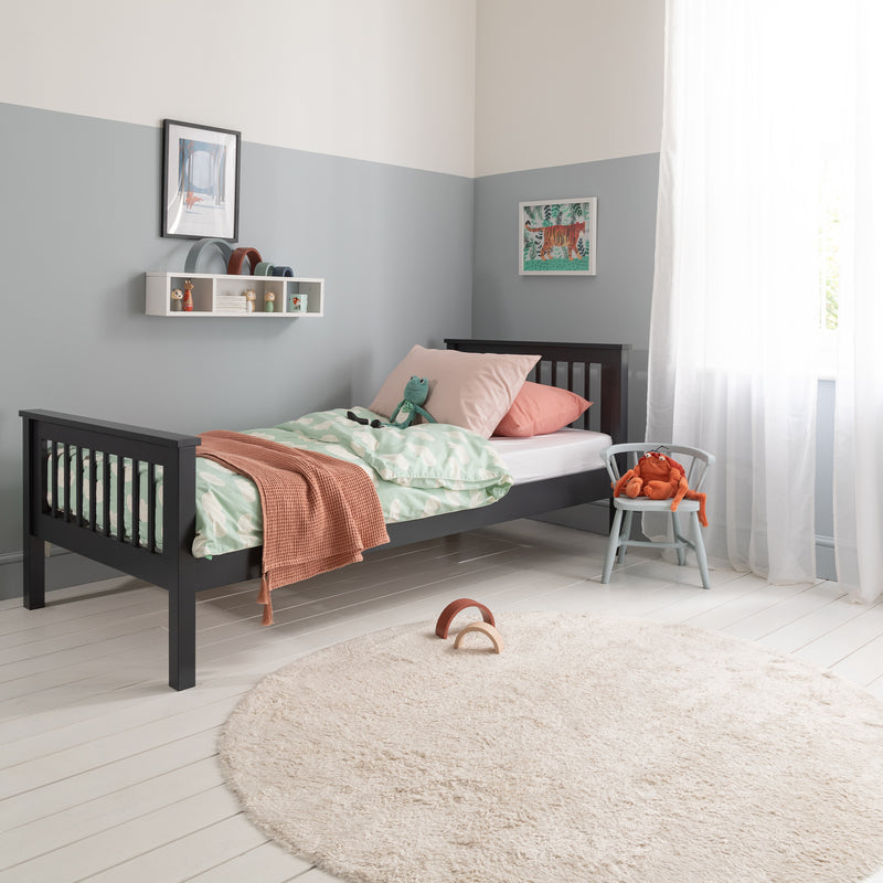 Hampshire Single Bed Frame in Anthracite