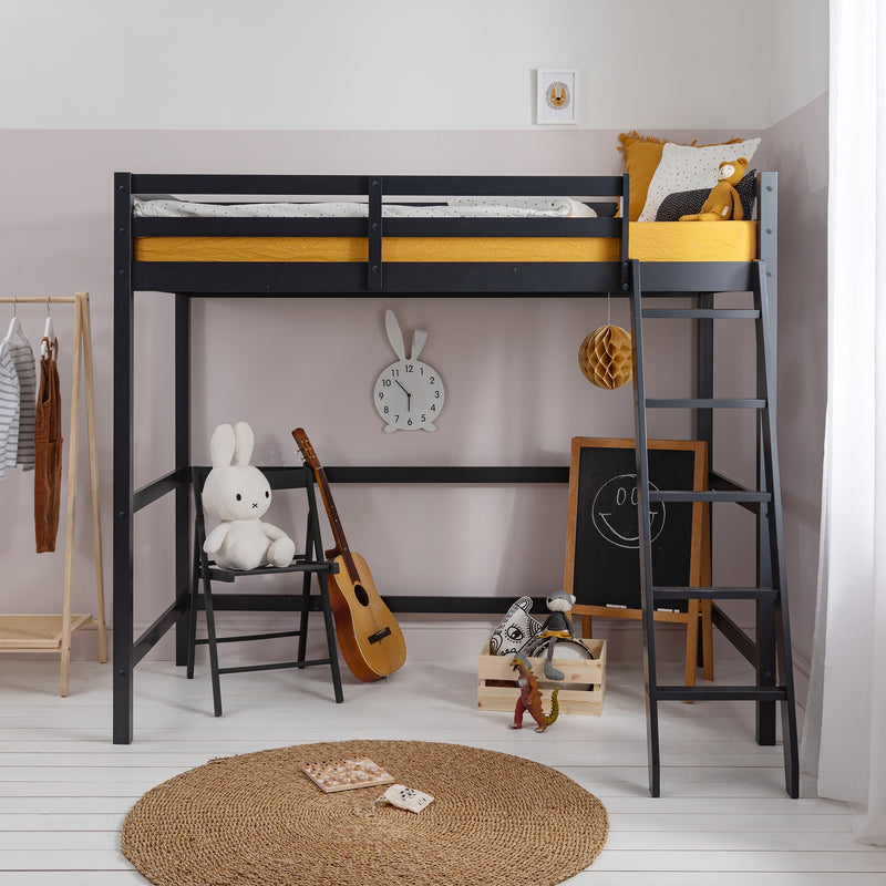 Thomas High Sleeper Cabin Bed in Anthracite