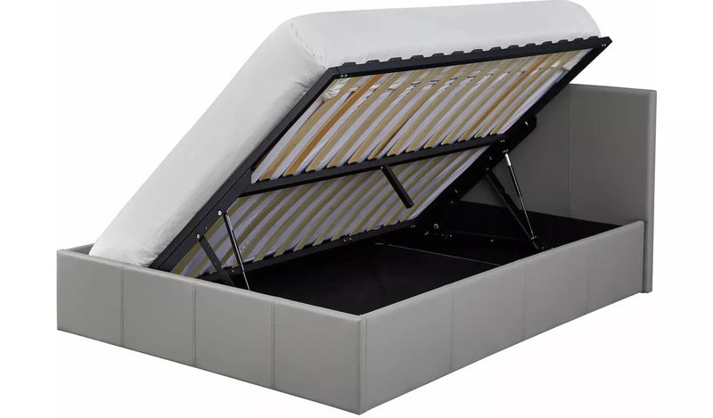 Lavendon Small Double Side Open Ottoman Bed- Grey 19432947 (OpenBox- See T's & C's for details)