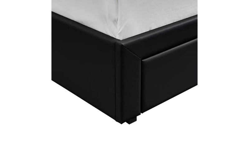 Lavendon 4 Drawer Double Bed Frame - Black 19444296 (OpenBox- See T's & C's for details)