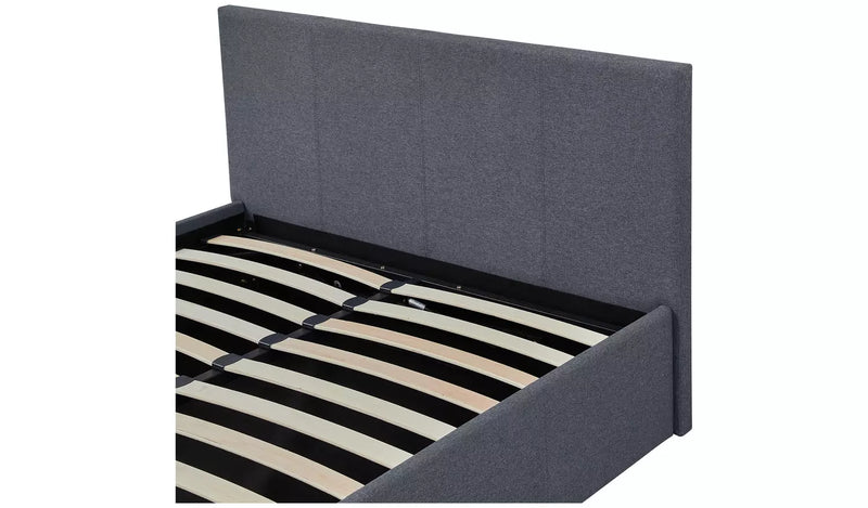 Heathdon Small Double Ottoman Bed Frame- Grey 19540554 (OpenBox- See T's & C's for details)