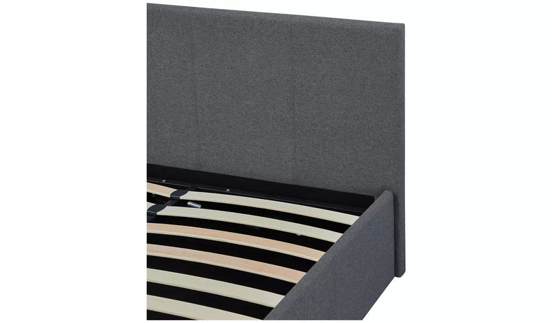 Heathdon Small Double Ottoman Bed Frame- Grey 19540554 (OpenBox- See T's & C's for details)