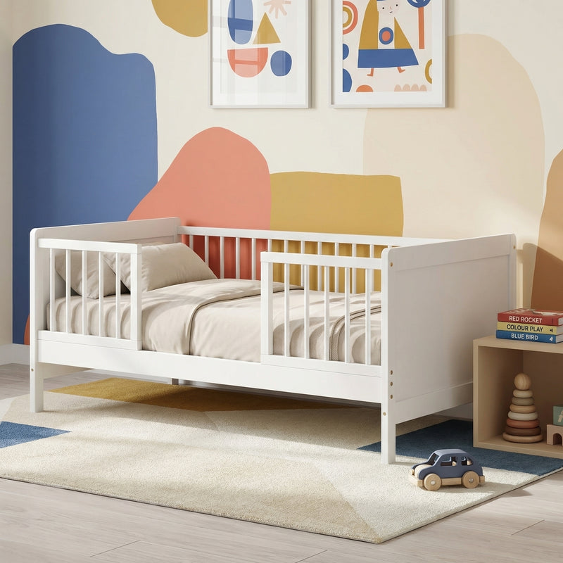 Anni Toddler Bed in Classic White
