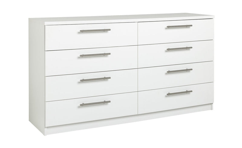 Nova 2 Door Sliding Wardrobe - White 15810446 (Open Box- See T's & C's for details)