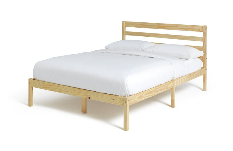 Kaycie Double Wooden Bed Frame - Black 14337779 (Open Box- See T's & C's for details)