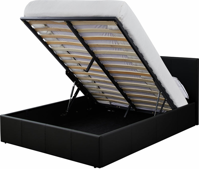 Aubrey Single Wooden Bed Frame - Oak Stain 13441570 (Open Box- See T's & C's for details)
