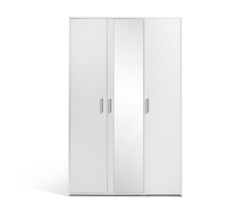 Seville 2 Door Open Shelf Wardrobe - White 17911972 (Open Box- See T's & C's for details)