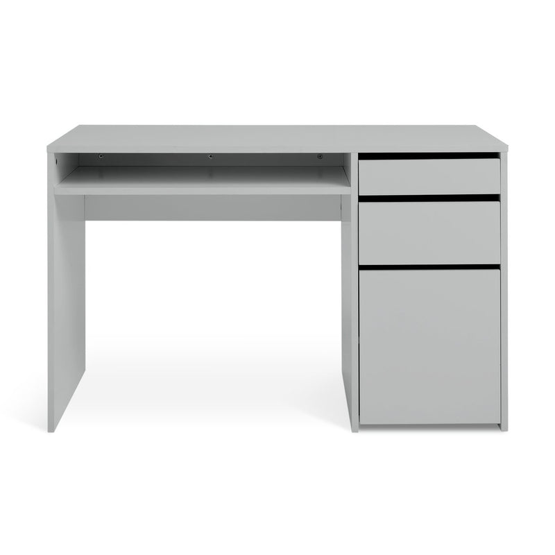 Pepper 2 Drawer Large Office Desk - Grey 17883567 (Open Box- See T's & C's for details)