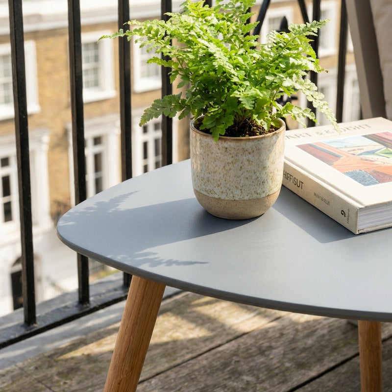 Malme Large Outdoor Side Table for Balcony & Patio in Choice of Colours