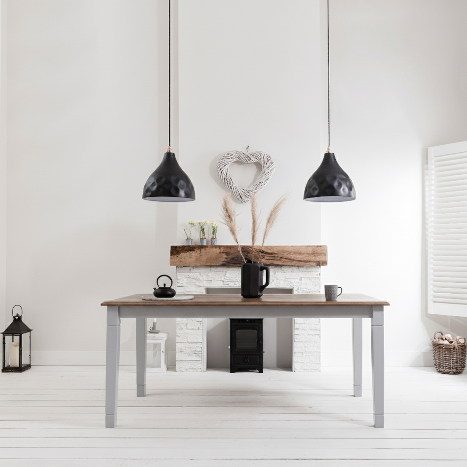 Dining Table X Large 180cm Seats 6 to 8 Dark Pine