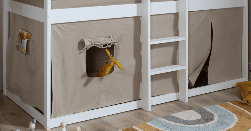 Canvas Tent for Christopher Slide Treehouse Bed in Natural