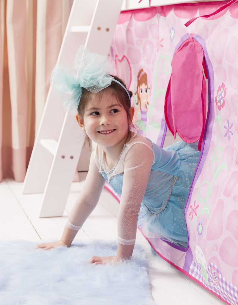 Harri Bunk Bed Low with Fairies Package in Classic White