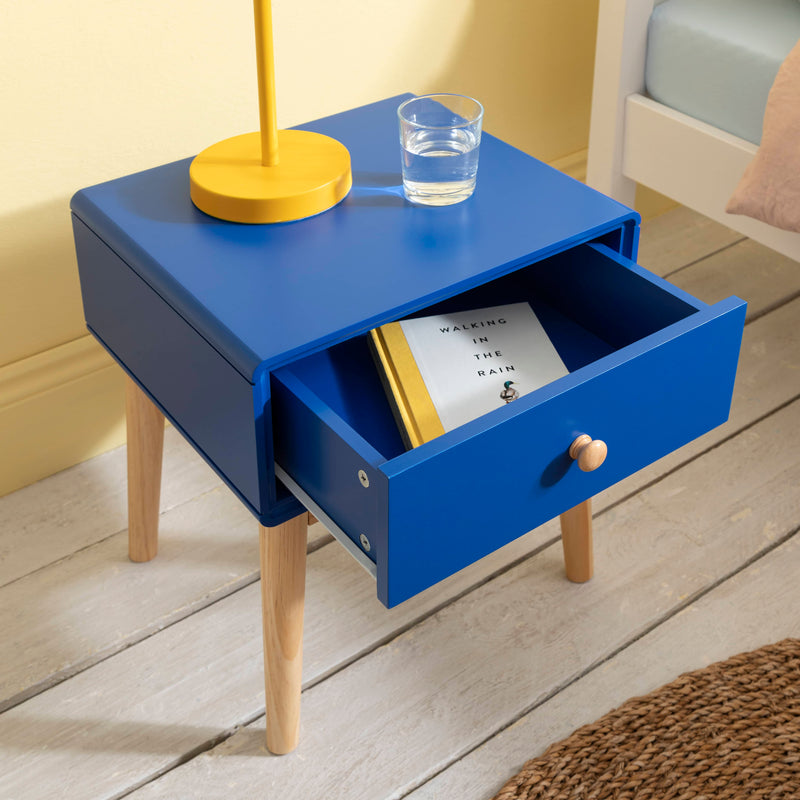 Frank Side Table in Blue