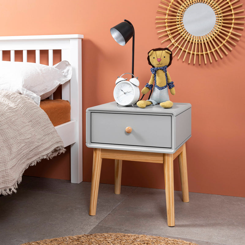 Frank Side Table in Light Grey