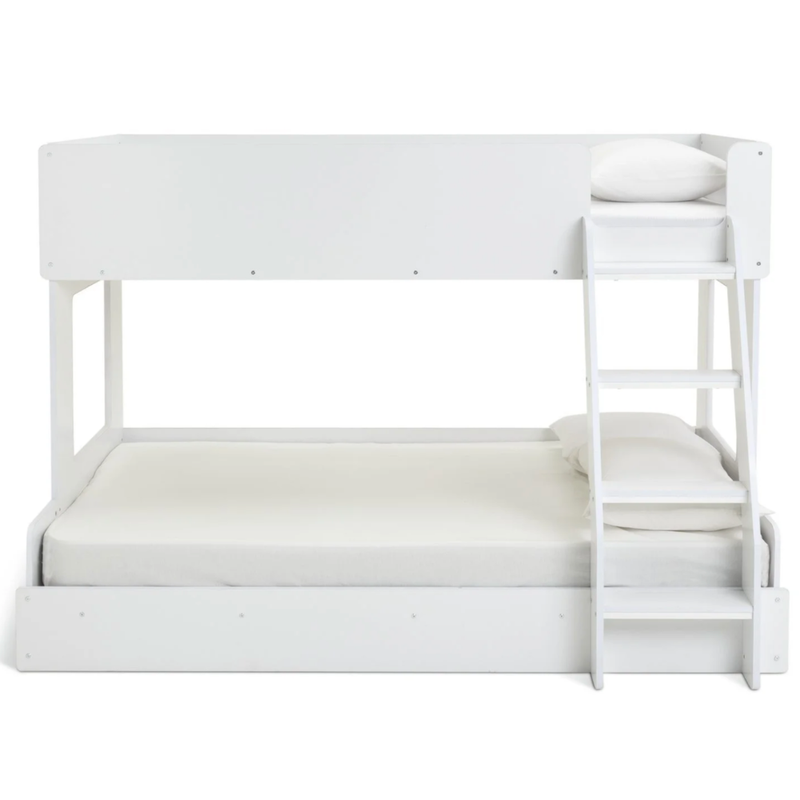 Habitat ultimate triple bunk dbl/sng white 12016731 (Open Box- See T's & C's for details)