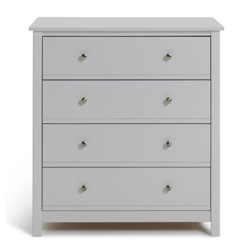 Habitat brooklyn 4drw chest white 18169541 (Open Box- See T's & C's for details)