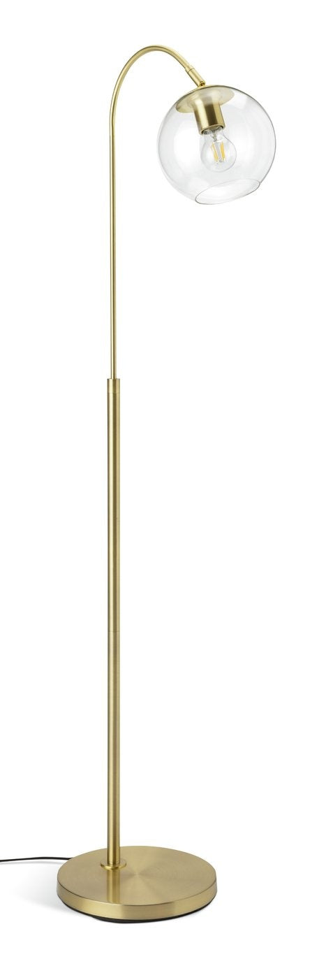 Habitat Mopsa Rechargeable LED Reading Floor Lamp - Black 14490056 (Open Box- See T's & C's for details)