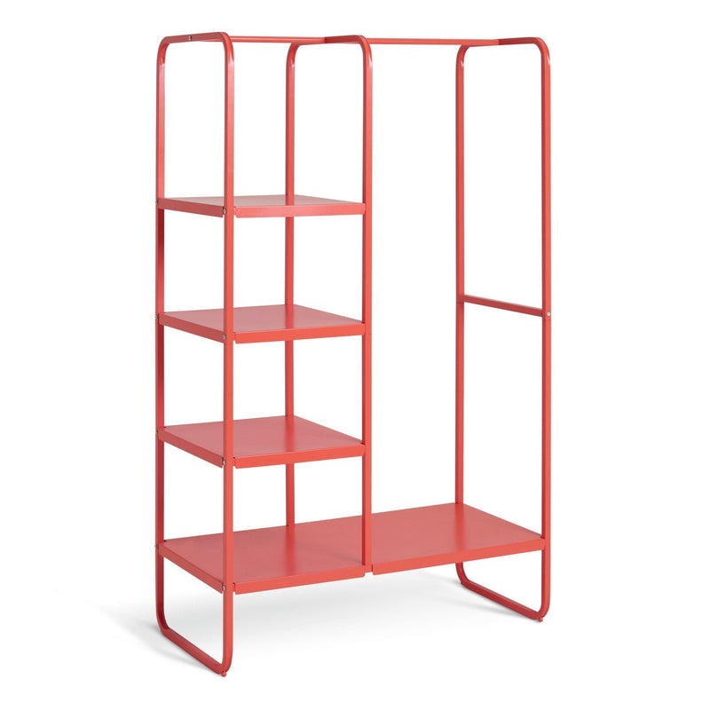 Habitat Lorelei Rail With Shelves - Red 16608530 (Open Box- See T's & C's for details)