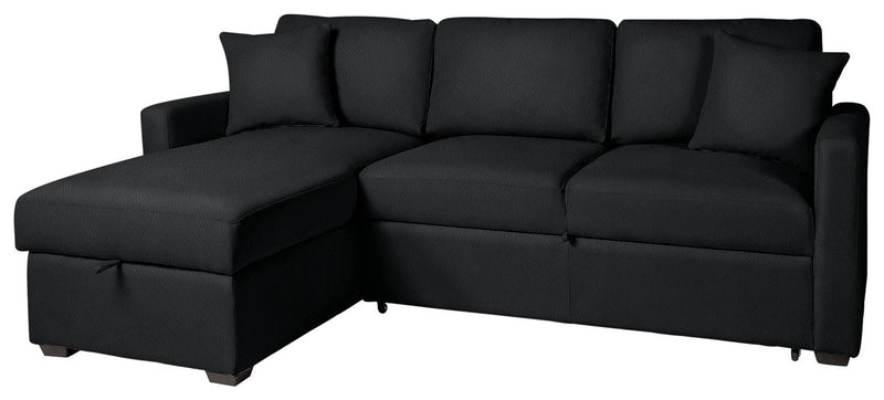 Habitat Kota 3 Seater Fabric Clic Clac Sofa Bed - Charcoal 15017737 (Open Box- See T's & C's for details)