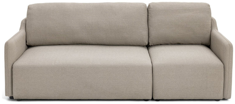 Habitat Florence Leather 3 Seater Sofa Tan 13412956 (Open Box- See T's & C's for details)