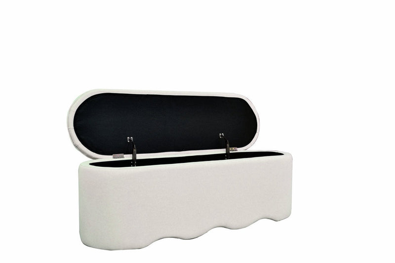 Habitat onda storage ottoman natural 17763364 (Open Box- See T's & C's for details)