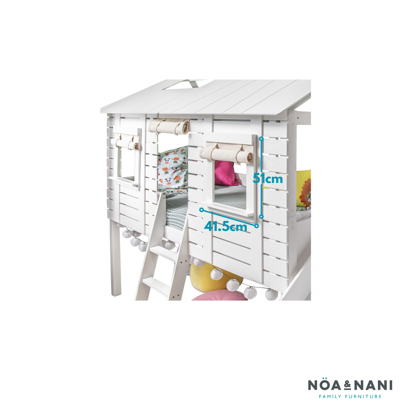 Hans Canvas Roll Up Windows and Door for Christopher Midsleeper with Classic White Frame