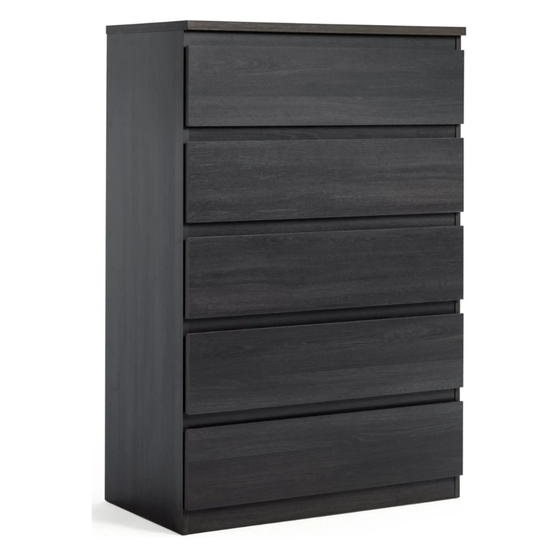 Jenson 3 drawer chest black brown 17570753 (Open Box- See T's & C's for details)