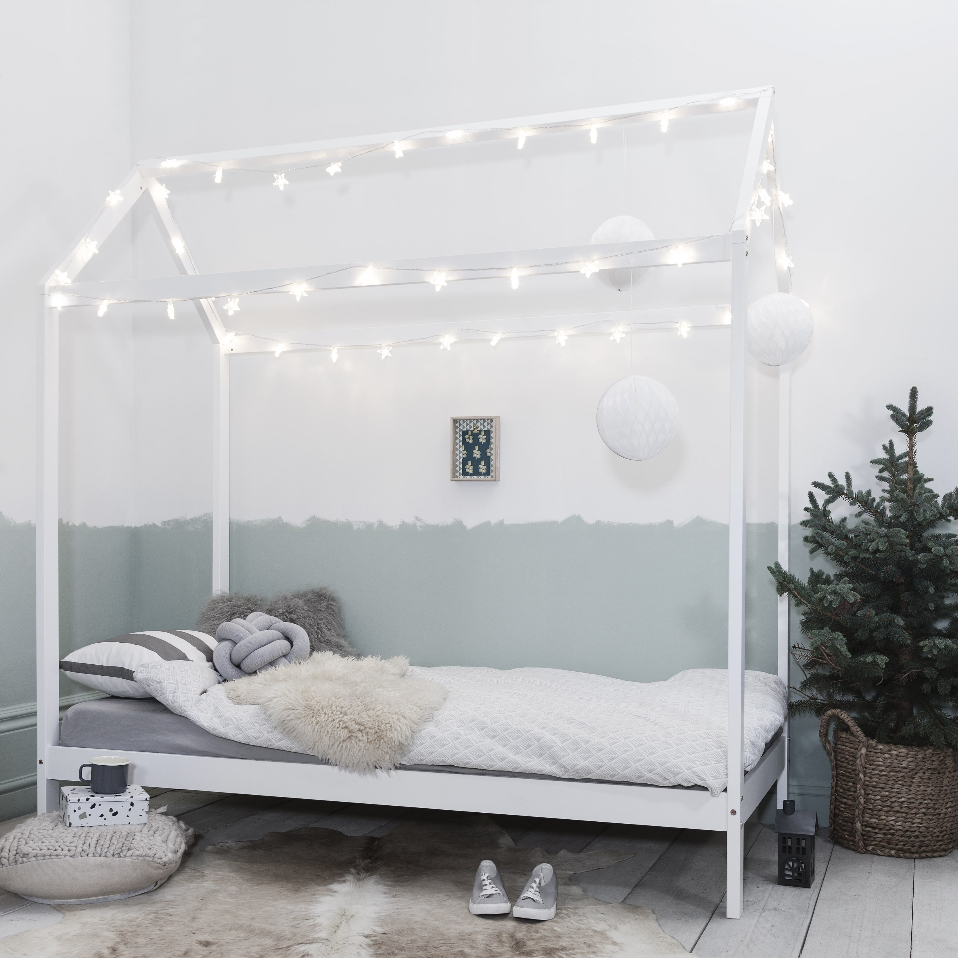 Jansen Scandinavian Single Bed Frame