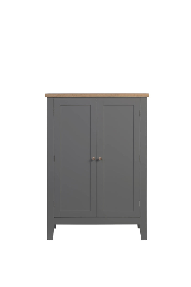Jäkkvik Shoe Storage Cabinet in Charcoal Grey