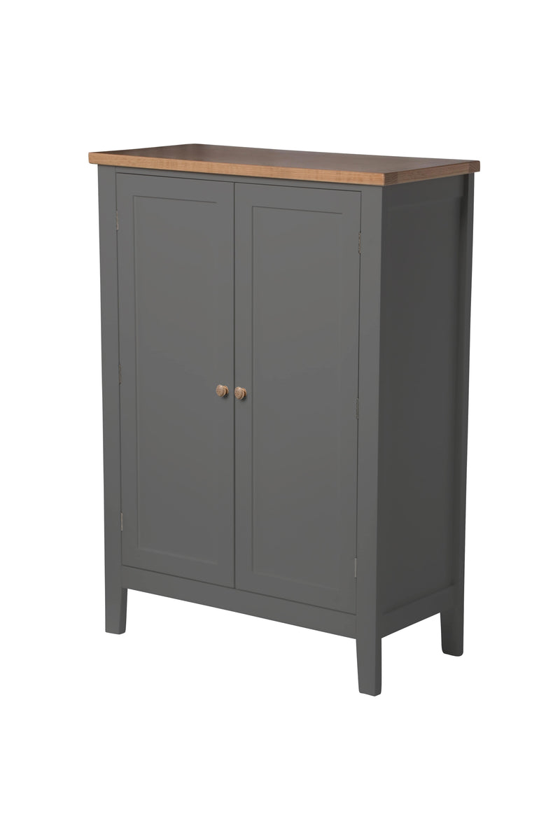 Jäkkvik Shoe Storage Cabinet in Charcoal Grey