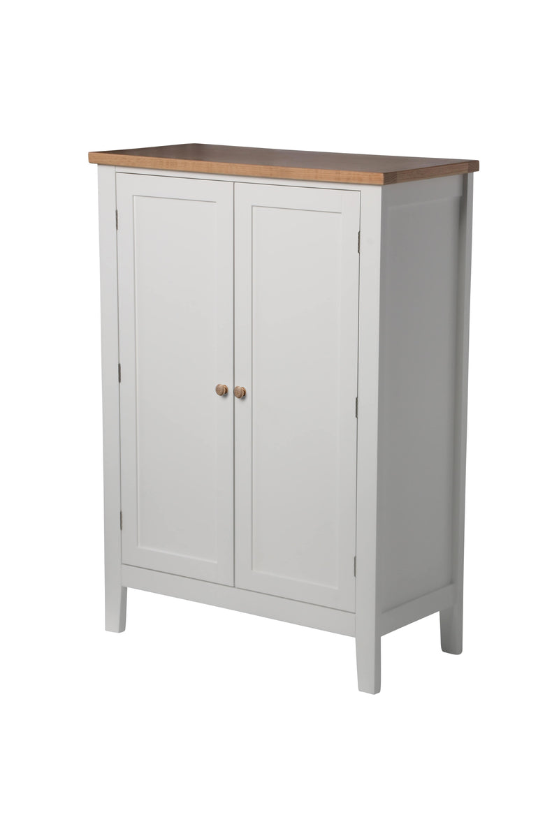 Jäkkvik Shoe Storage Cabinet in Classic White