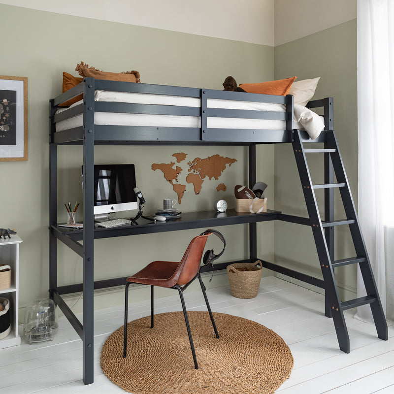 Louis Desk for High Sleeper Cabin Bed Fits Thomas, Lottie & Una Highsleepers in Anthracite