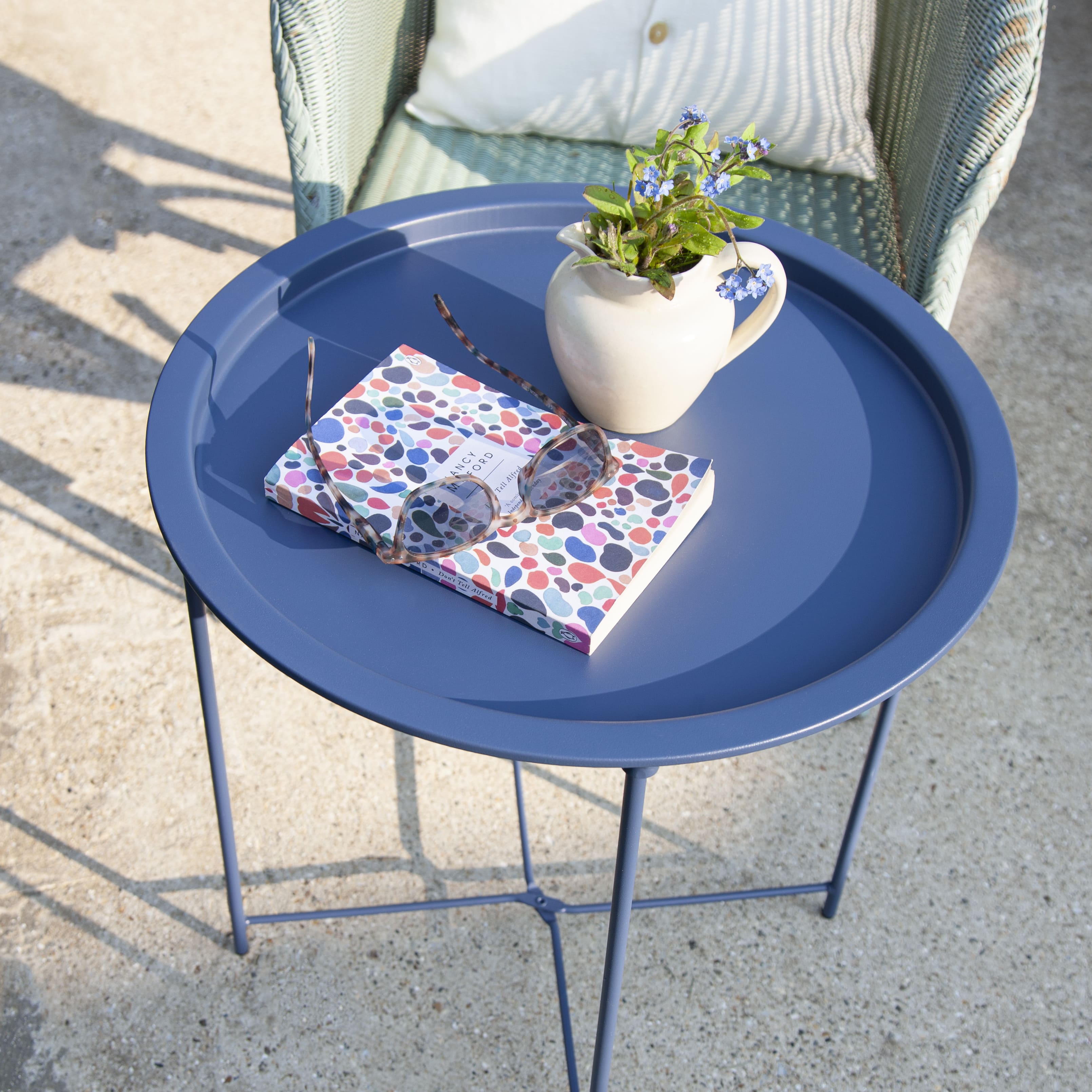 Outdoor Bistro Garden Tray Table