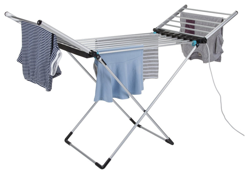 11m Heated Clothes Airer with Wings 16827854 (Open Box- See T's & C's for details)