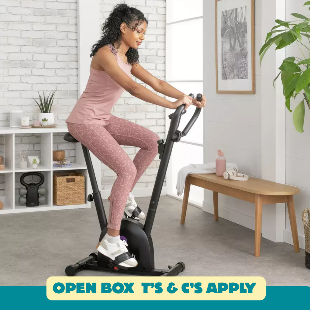 Manual Exercise Bike Black 12016078 (OpenBox- See T's & C's for details)