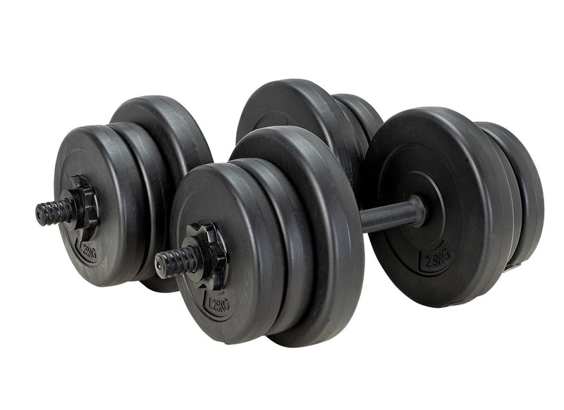 Opti Vinyl Dumbbell Set - 20kg 18196026 (Open Box- See T's & C's for details)