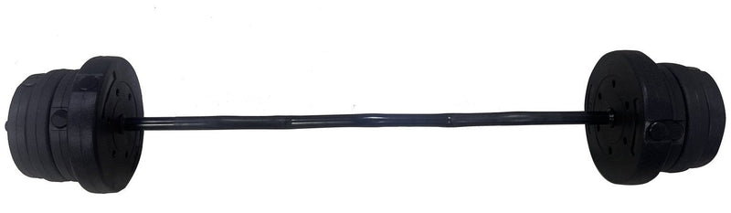 Opti Z Curl Vinyl Barbell Weight Set - 25kg 15824827 (Open Box- See T's & C's for details)