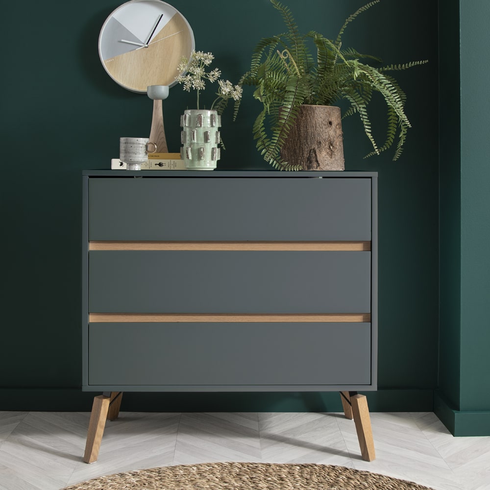 Otto Chest Drawers Wide 3 Drawer