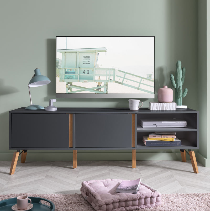 Otto TV Unit in Grey