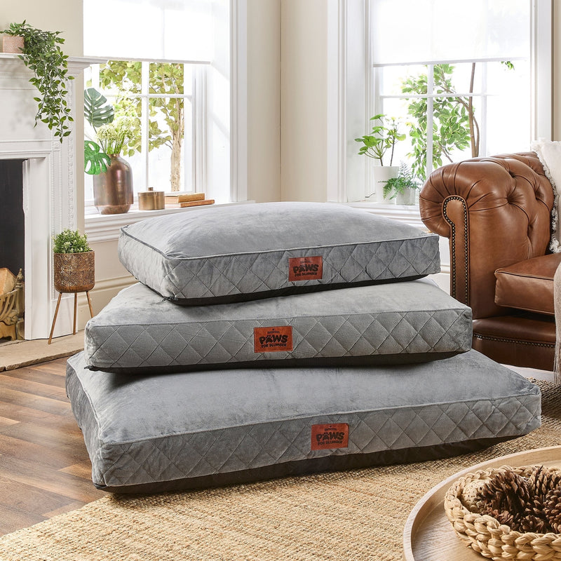Paws For Slumber Sherpa Natural Pet Bed-Medium 14884095 (Open Box- See T's & C's for details)