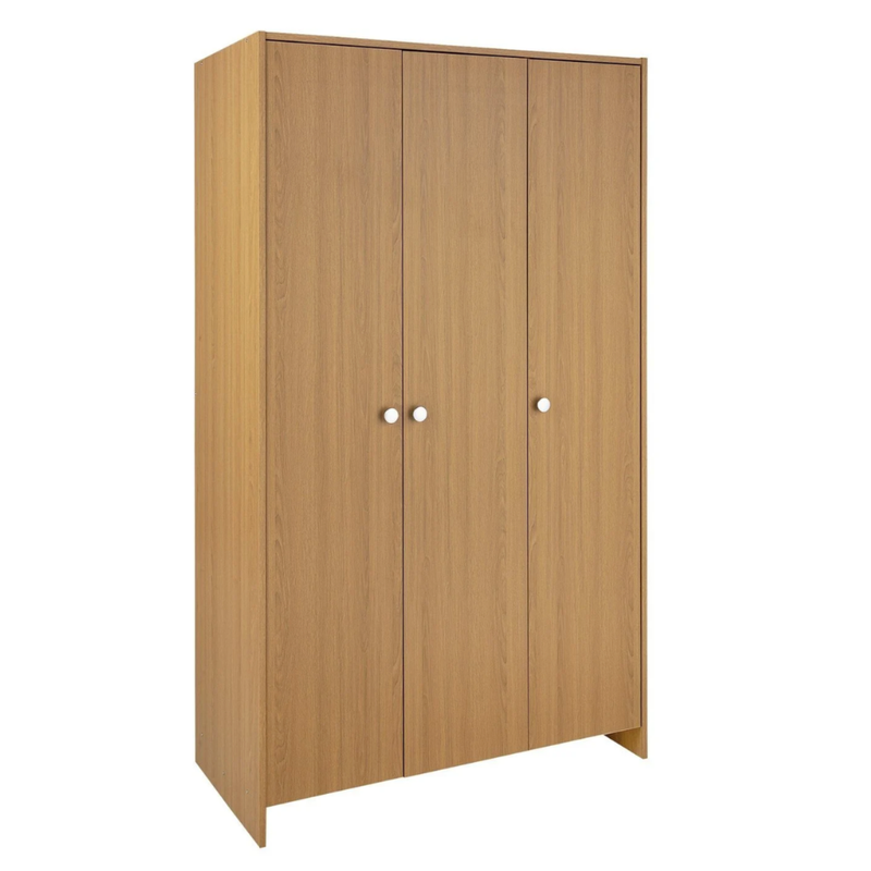 Seville 3 dr wardrobe oak 19402465 (Open Box- See T's & C's for details)