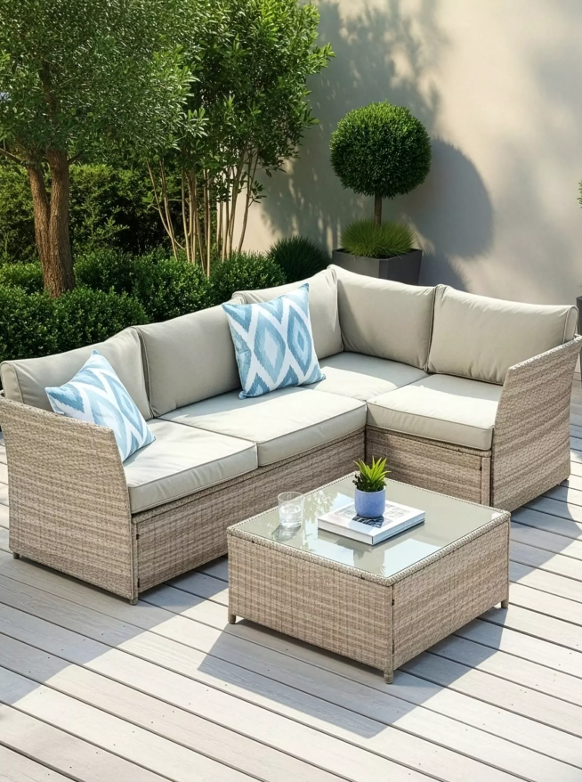 Calgary Corner Sofa Set WRCH1 (Open Box- See T's & C's for details)